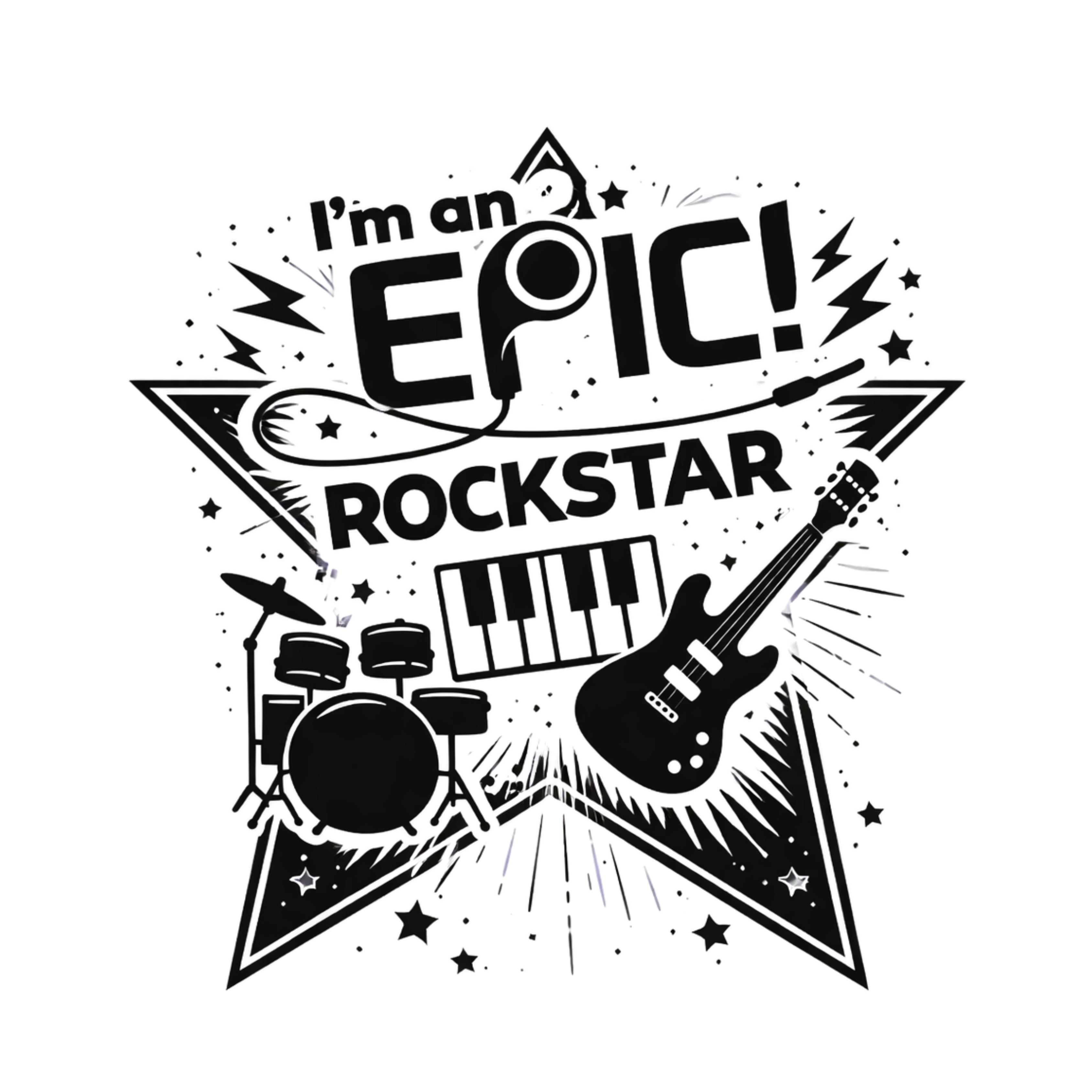 LIMITED EDITION: EPIC Rockstar Hoodie