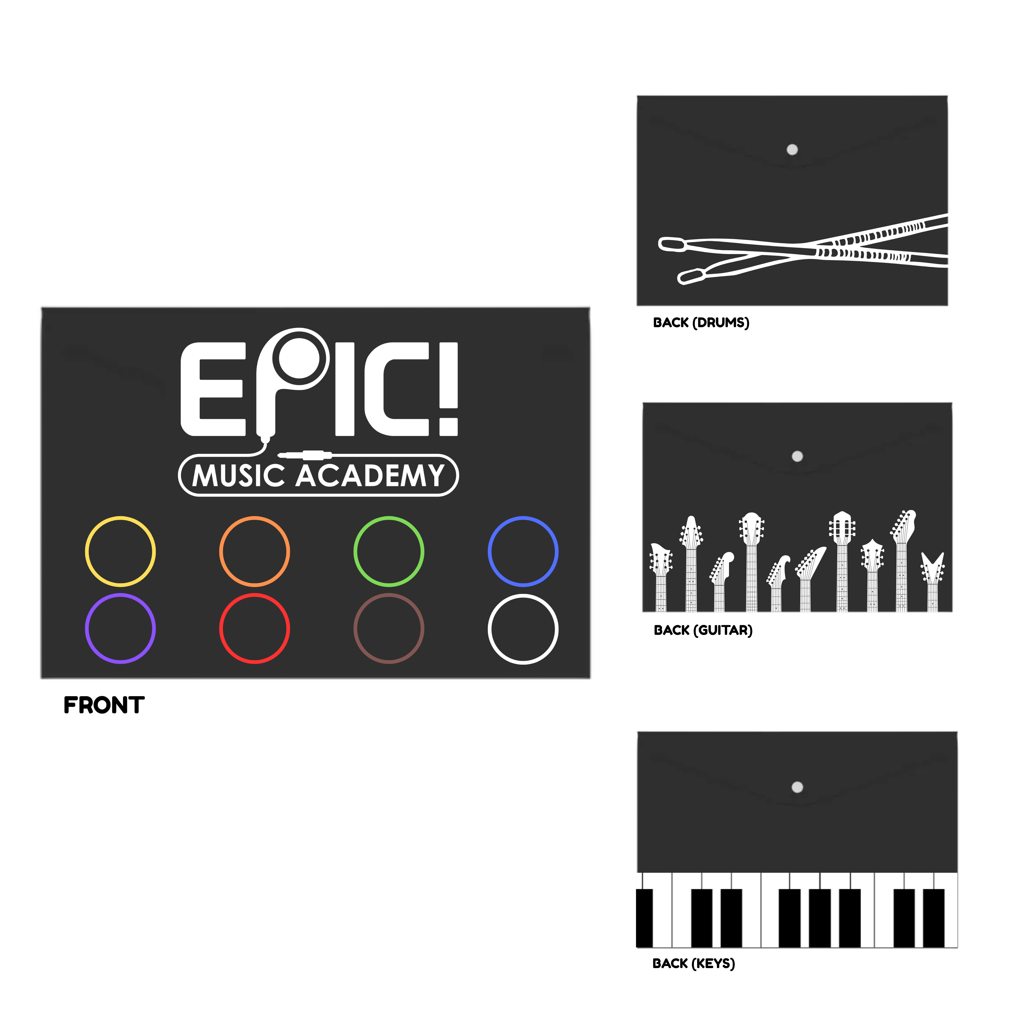 EPIC Instrument Book Folders